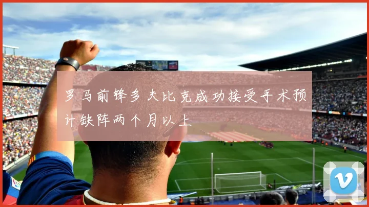 罗马前锋多夫比克成功接受手术预计缺阵两个月以上